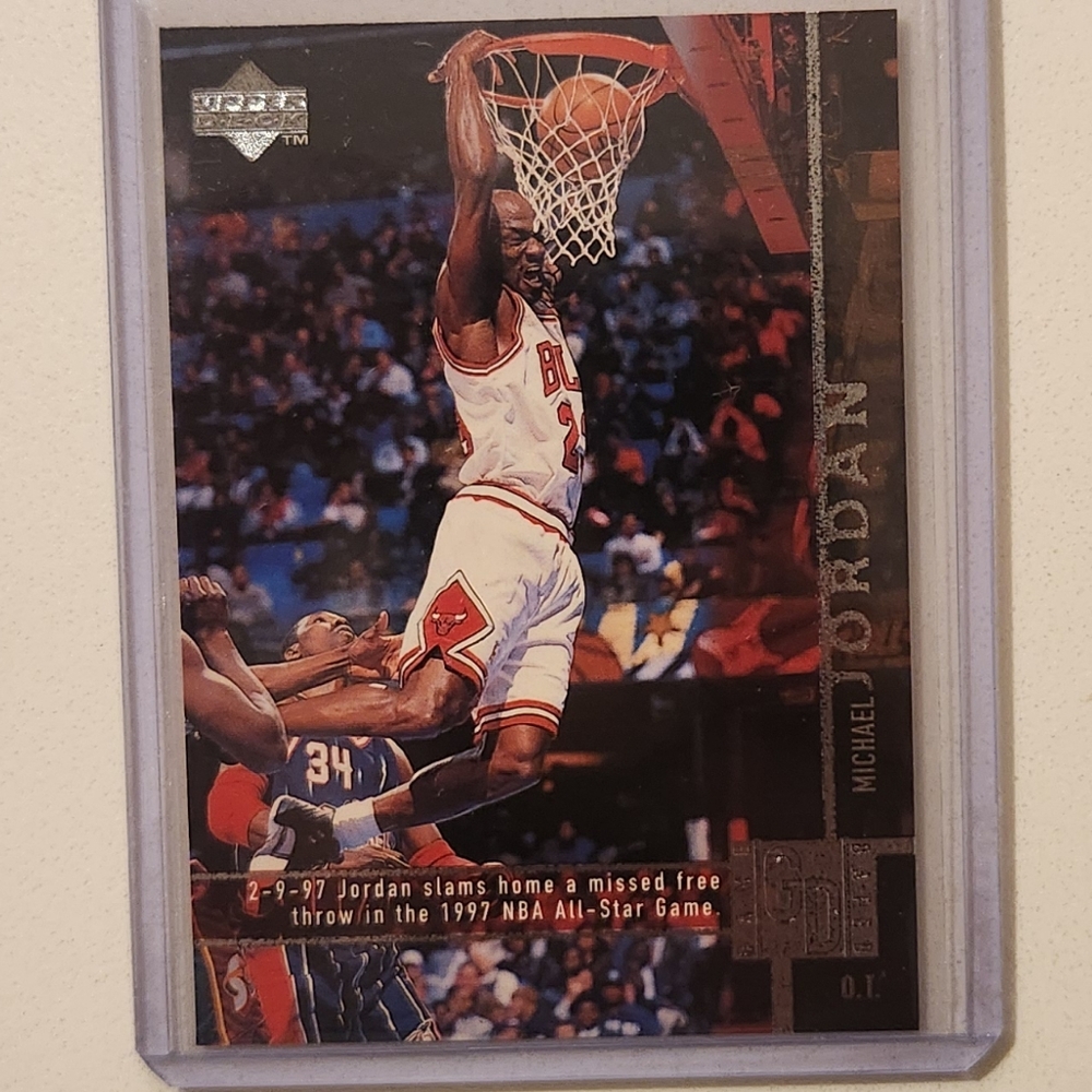 Michael Jordan Basketball Card